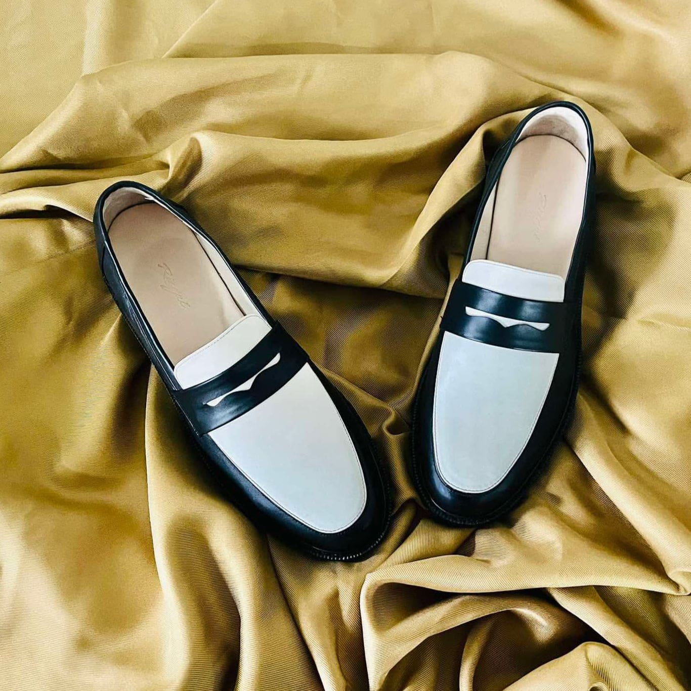 Dual Color Penny Loafers
