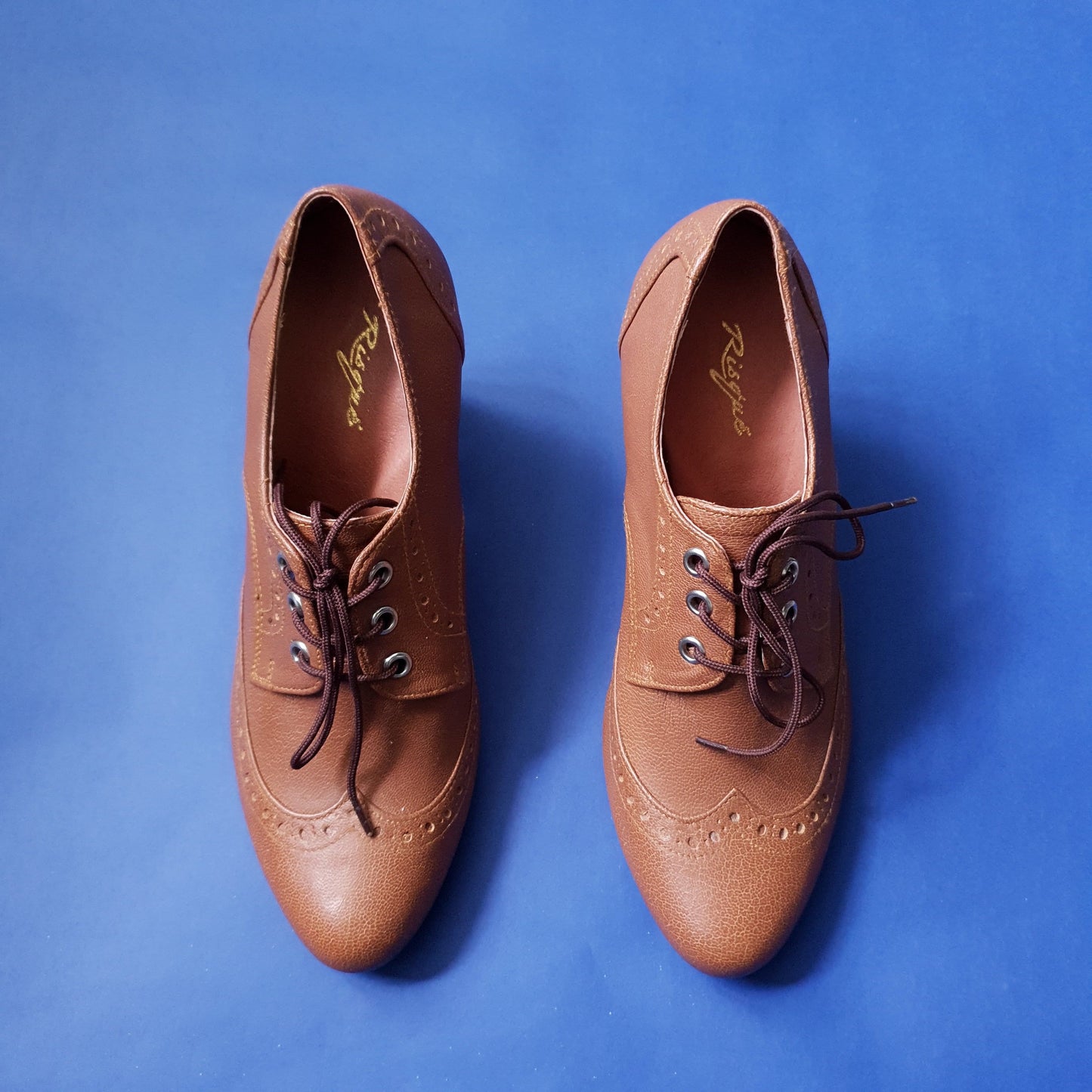 Wingtip Derby Heels