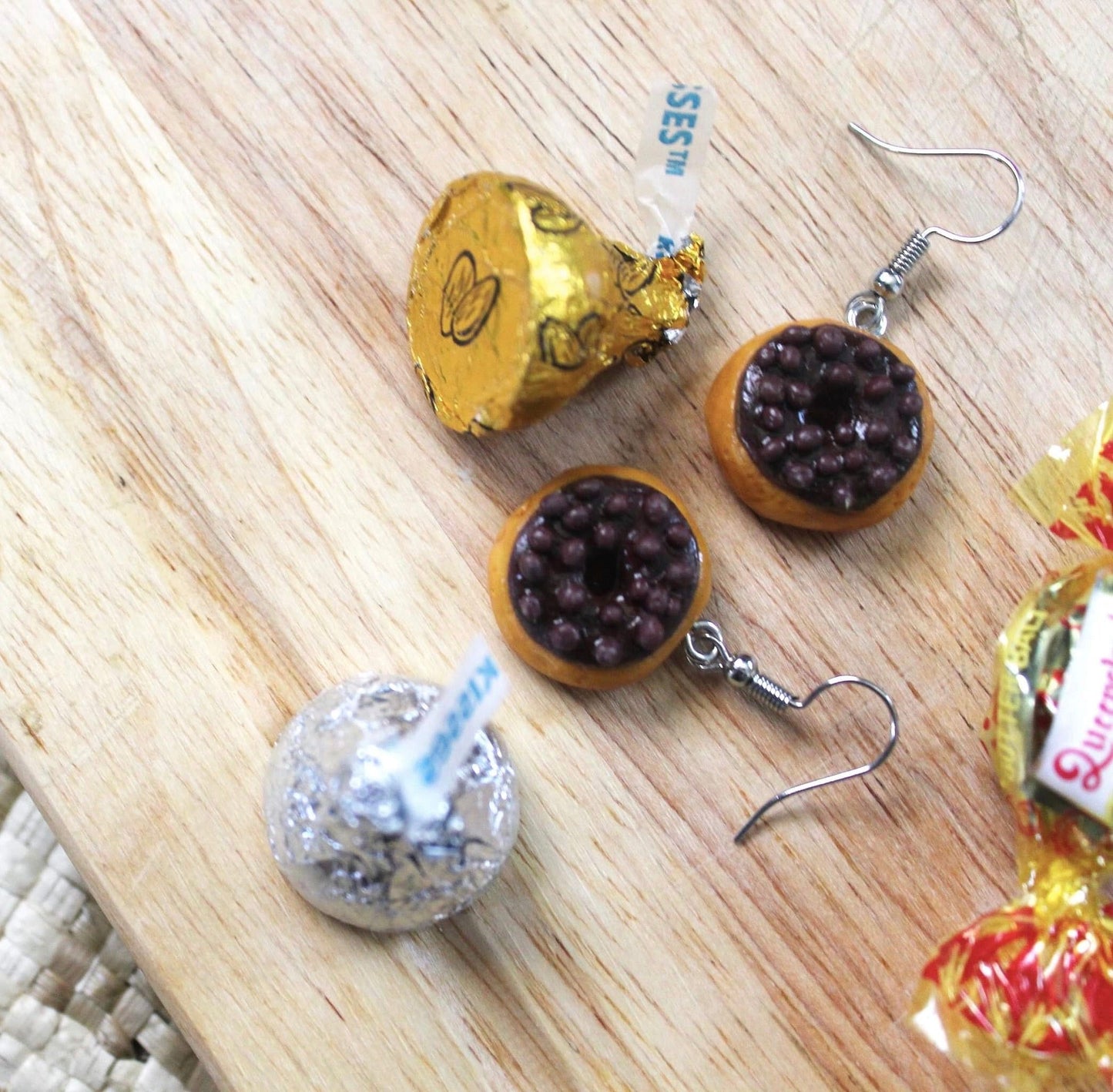 Donut Earrings