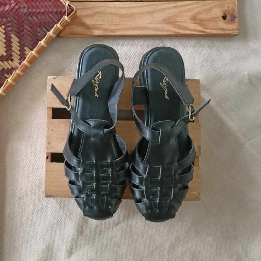 Woven Leather Sandals