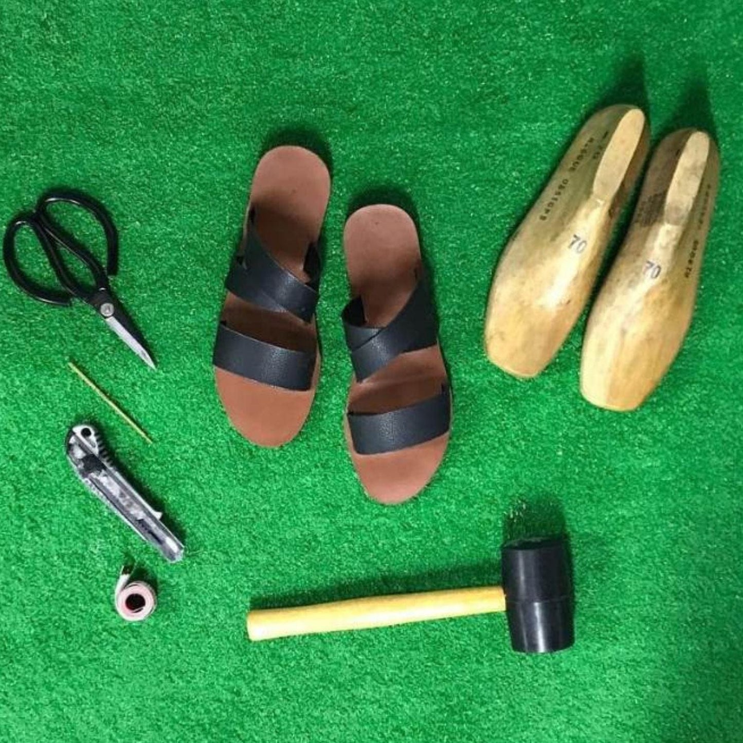 Sandal-making workshop