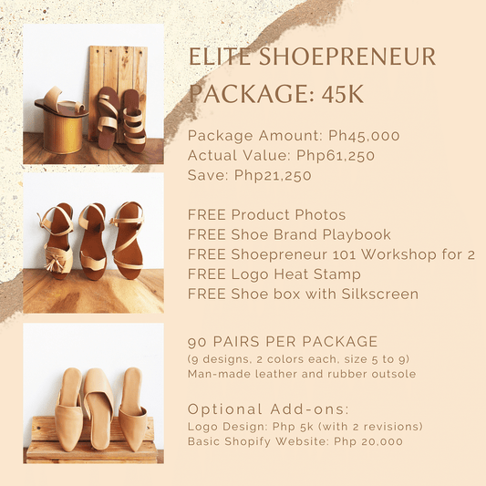 Elite Shoepreneur Package: 45k - Risque Manufacturing