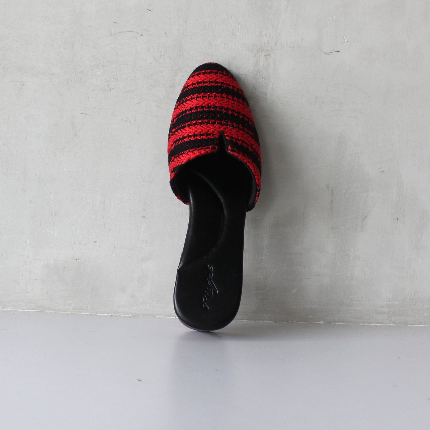 Lola Mules (Red) - Sizes 7, 8